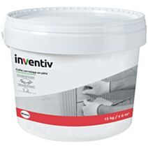 Colle carrelage en pâte 15kg blanc - INVENTIV