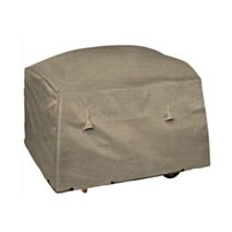 Housse pour barbecue XL 102x46x92cm beige - INVENTIV