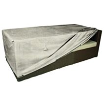 Housse salon bas 175x175x90cm beige - INVENTIV