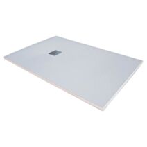 Receveur extra plat Mia 120x90x3cm Blanc Texture ardoise - INVENTIV