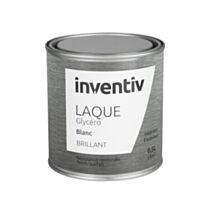 Peinture Laque Glycéro Blanc Brillant 2L - INVENTIV