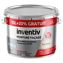 Peinture façade Hydro Pliolite® Ton pierre 10+2L - INVENTIV
