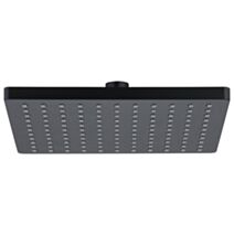 Tête de douche Rapo noir mat ABS 20x20cm - INVENTIV