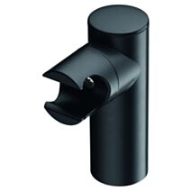 Support douchette orientable noir 10x4cm - INVENTIV