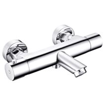 Thermostatique bain/douche Tervi chromé NF - INVENTIV