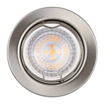 3 Spots LED à encastrer Orien 5W 350lm 4000K brossé - INVENTIV