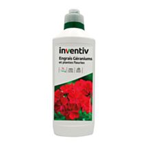 Engrais Géraniums et plantes fleuries 1L - INVENTIV