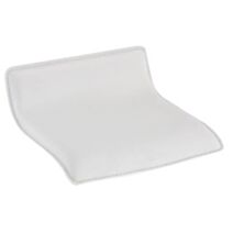 assise jimmy pour tabouret de bar blanc - INVENTIV