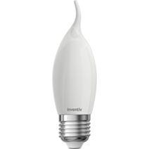 Ampoule Led Filament Flamme Courbée E27 Opalin 470 Lumens 2700K Équiv 40W - INVENTIV
