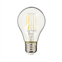 3 ampoules Filament LED Transparent E27 806Lm 60W 4000K Blanc neutre - INVENTIV