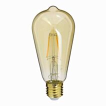 Ampoule Filament LED ST64 Edison E27 350Lm 32W 1800K Blanc chaud - INVENTIV