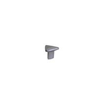 Bouton meuble Contemporain Chromé Mat Zamak 32x32x26mm - B BEAUTY
