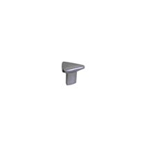 Bouton meuble Contemporain Zamak Chromé L32x32mm h26mm - B BEAUTY
