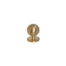 Bouton meuble New Zamak Brossé Doré ø25mm h33mm - B BEAUTY