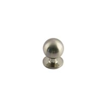 Bouton meuble New Zamak Brossé ø30 mm h40mm - B BEAUTY
