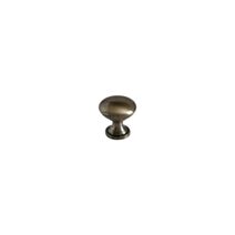 Bouton meuble Style Zamak Laiton Vieilli Vernis ø27.5mm h28mm - B BEAUTY