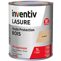 Lasure 8 ans chêne moyen 1 L - INVENTIV