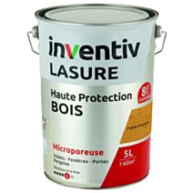 Lasure 8 ans Chêne Moyen 5L - INVENTIV