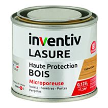 Lasure 8 ans chêne clair 0,125 L - INVENTIV