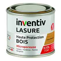 Lasure 8 ans chêne moyen 0,125 L - INVENTIV