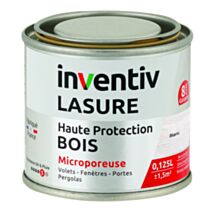 Lasure 8 ans Blanc 0,125L - INVENTIV