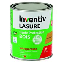 Lasure Bio 8 ans Chêne Moyen 1L - INVENTIV