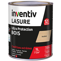 Lasure 12 ans Chêne Doré 1L - INVENTIV