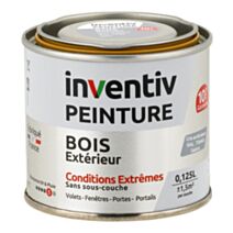 Peinture Extérieure Bois 10 ans Ivoire Satin 0,125L - INVENTIV