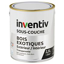 Sous-couche extérieur bois exotiques 2,5 L - INVENTIV