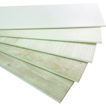 Revêtement mural intérieur PVC Béton clair 2,6 x 0,375 m - INVENTIV