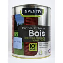 Peinture bois bleu satin 6 ans 2,5 L - INVENTIV
