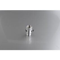 ARRET DOUCHE POUSSOIR CHROME