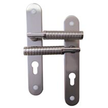 Poignées de porte à cylindre Eddy nickelé mat - B BEAUTY