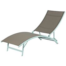Bain de soleil acier/tixline Caro taupe - INVENTIV