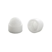6 cache boulon tête hexagonale blanc plastique ∅6 - INVENTIV