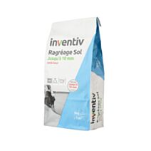 Ragréage sol intérieur 3-10mm gris 5kg - INVENTIV