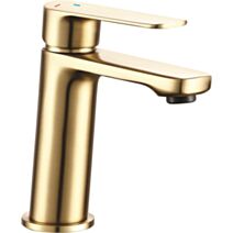 Mitigeur lavabo Bas Doble Laiton Brossé - INVENTIV