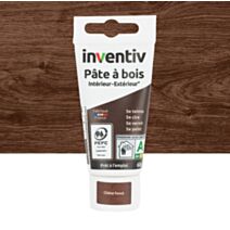 Pâte à bois chêne foncé 60gr - INVENTIV