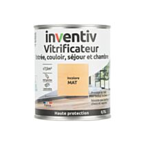 Vitrificateur parquet incolore mat 0,75L - INVENTIV