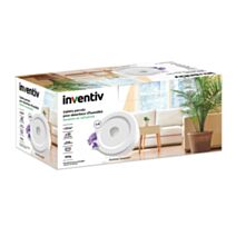 4 recharges absorbeur d'humidité galets percés 4x450g lavande - INVENTIV