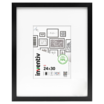 Cadre photo Isis noir 24x30cm - INVENTIV