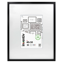 Cadre photo Isis noir 40x50cm - INVENTIV