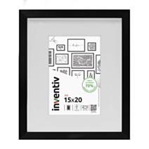 Cadre photo Isis noir 15x20cm - INVENTIV