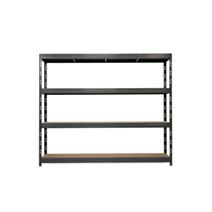 Etagère 4 plateaux métal/bois 60x237xH.200,8cm - INVENTIV