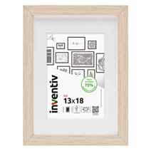 Cadre photo Isis naturel 13x18cm - INVENTIV