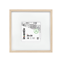 Cadre photo Isis naturel 30x30cm - INVENTIV
