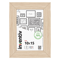 Cadre photo Eda naturel 10x15cm - INVENTIV
