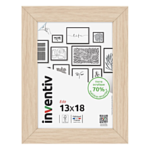Cadre photo Eda naturel 13x18cm - INVENTIV
