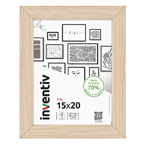 Cadre photo Eda naturel 15x20cm - INVENTIV
