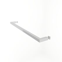 Porte-serviettes pour pare baignoire inox 46,5cm chromé - INVENTIV